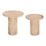 Fenith Accent Table, Natural-Furniture - Accent Tables-High Fashion Home