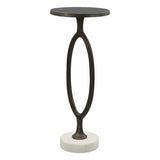Bonita Accent Table, Bronze-Furniture - Accent Tables-High Fashion Home
