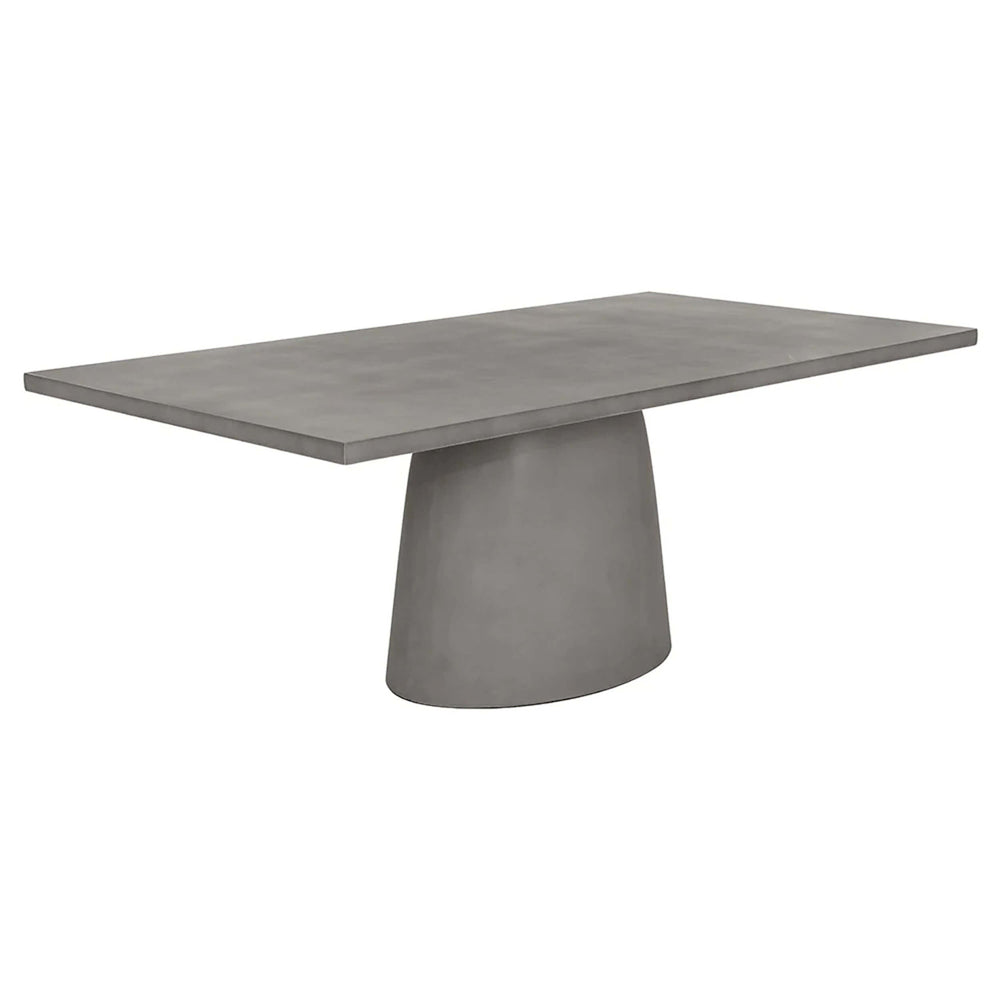 Cavallini Rectangular Dining Table, Grey-Furniture - Dining-High Fashion Home