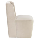 Amita Wheeled Dining Chair, Piccolo Prosecco, Set of 2