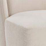 Amita Wheeled Dining Chair, Piccolo Prosecco, Set of 2