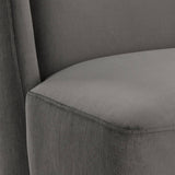 Amita Wheeled Dining Chair, Piccolo Pebble, Set of 2
