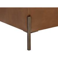 Kael Storage Bench, Tobacco Tan-Furniture - Benches-High Fashion Home