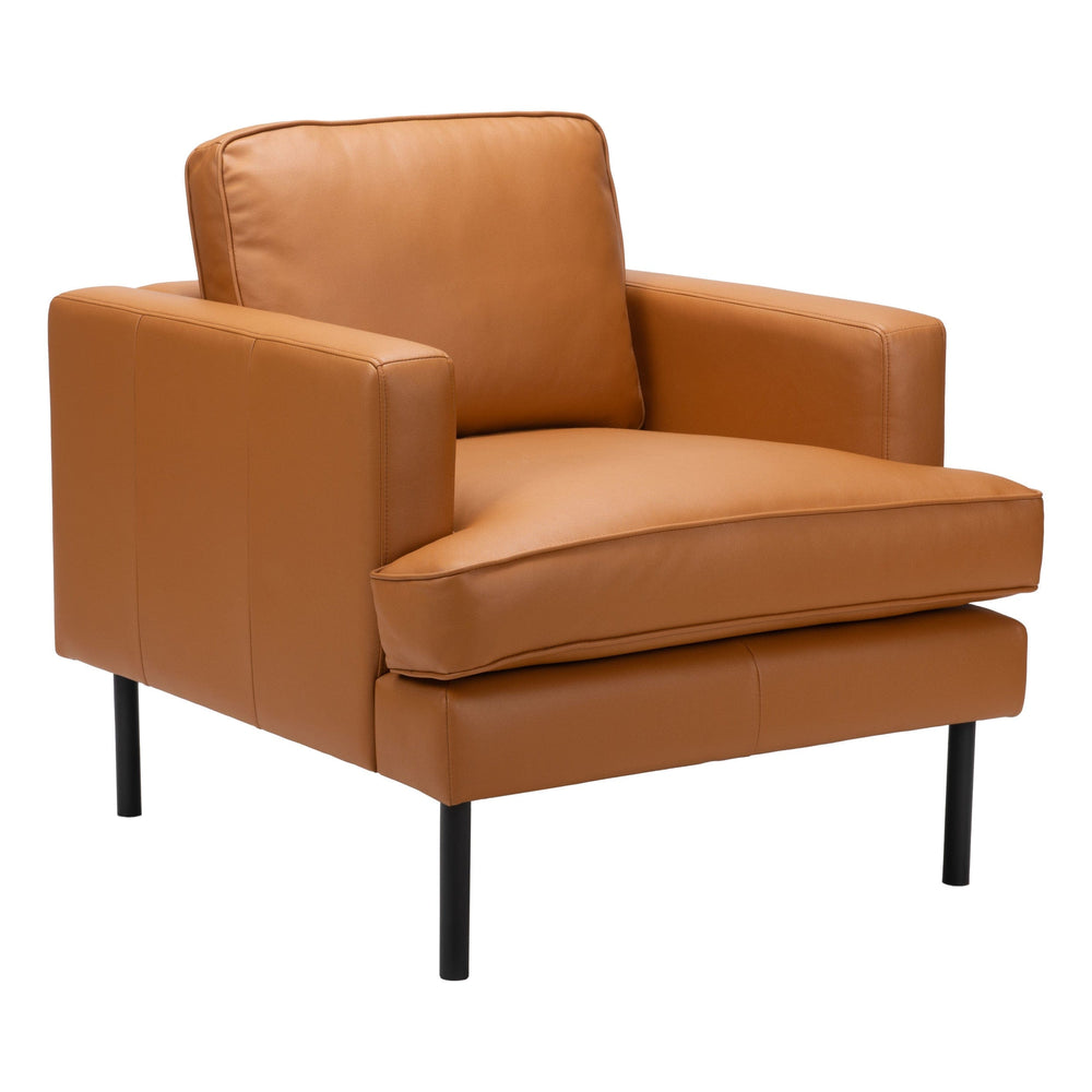 Decade Armchair, Brown-Furniture - Chair-High Fashion Home