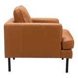 Decade Armchair, Brown-Furniture - Chair-High Fashion Home