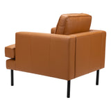 Decade Armchair, Brown-Furniture - Chair-High Fashion Home