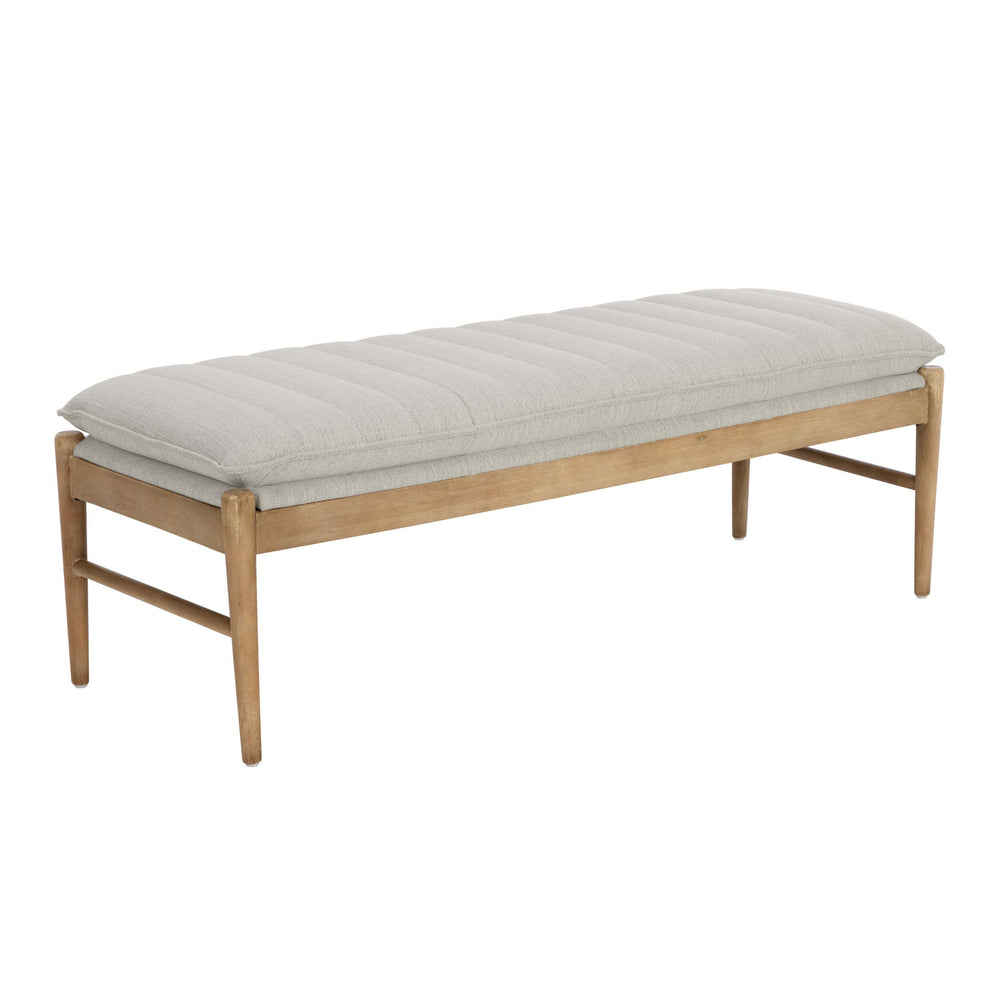 Lance Bench, Natural-Furniture - Benches-High Fashion Home
