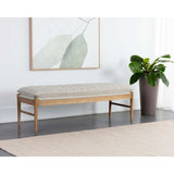Lance Bench, Natural-Furniture - Benches-High Fashion Home