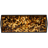 Lacquer Bar Tray, Tortoiseshell-Accessories-High Fashion Home