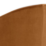 Cavoli Swivel Dining Chair, Meg Taupe/Meg Gold, Set of 2