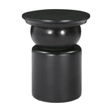 Colombo Side Table, Black-Furniture - Accent Tables-High Fashion Home