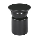 Colombo Side Table, Black-Furniture - Accent Tables-High Fashion Home