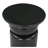 Colombo Side Table, Black-Furniture - Accent Tables-High Fashion Home