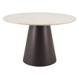 Jorf Dining Table, Beige-Furniture - Dining-High Fashion Home