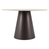 Jorf Dining Table, Beige-Furniture - Dining-High Fashion Home