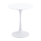 Wilco Side Table, White-Furniture - Accent Tables-High Fashion Home