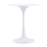 Wilco Side Table, White-Furniture - Accent Tables-High Fashion Home