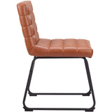 Pago Dining Chair, Brown, Set of 2-Furniture - Dining-High Fashion Home