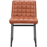 Pago Dining Chair, Brown, Set of 2-Furniture - Dining-High Fashion Home