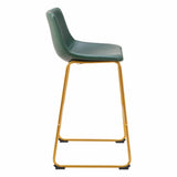 Augusta Barstool, Green, Set of 2-Furniture-High Fashion Home