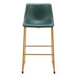 Augusta Barstool, Green, Set of 2-Furniture-High Fashion Home