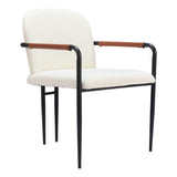 Sibu Dining Chair, Cream-Furniture - Dining-High Fashion Home
