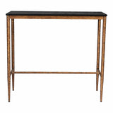 Nida Bar Table, Black-Furniture - Accent Tables-High Fashion Home