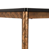 Nida Bar Table, Black-Furniture - Accent Tables-High Fashion Home