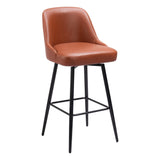 Keppel Swivel Bar Stool by Zuo
