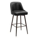Keppel Swivel Bar Stool by Zuo