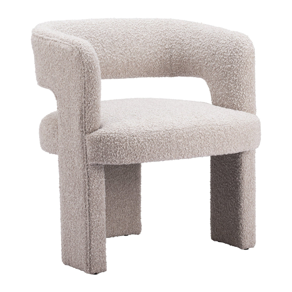 Java Chair, Sandy Beige-Furniture - Chair-High Fashion Home