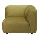 Biak Corner Chair, Green-Furniture - Chair-High Fashion Home