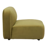 Biak Middle Chair, Green-Furniture - Chair-High Fashion Home
