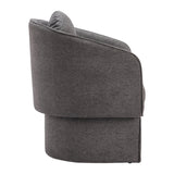 Olya Chair, Truffle Gray-Furniture - Chair-High Fashion Home