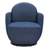 Bant Swivel Chair, Blue-Furniture - Chair-High Fashion Home