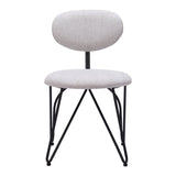 Novi Dining Chair, Dove Gray, Set of 2-Furniture - Dining-High Fashion Home