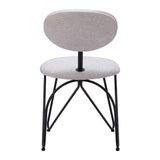 Novi Dining Chair, Dove Gray, Set of 2-Furniture - Dining-High Fashion Home
