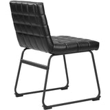 Pago Dining Chair, Black, Set of 2-Furniture - Dining-High Fashion Home