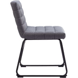 Pago Dining Chair, Gray, Set of 2-Furniture - Dining-High Fashion Home