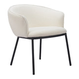 Essen Dining Chair, Ivory-Furniture - Dining-High Fashion Home