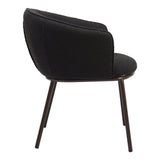 Essen Dining Chair, Black-Furniture - Dining-High Fashion Home