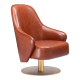 Withby Chair, Brown-Furniture - Chair-High Fashion Home