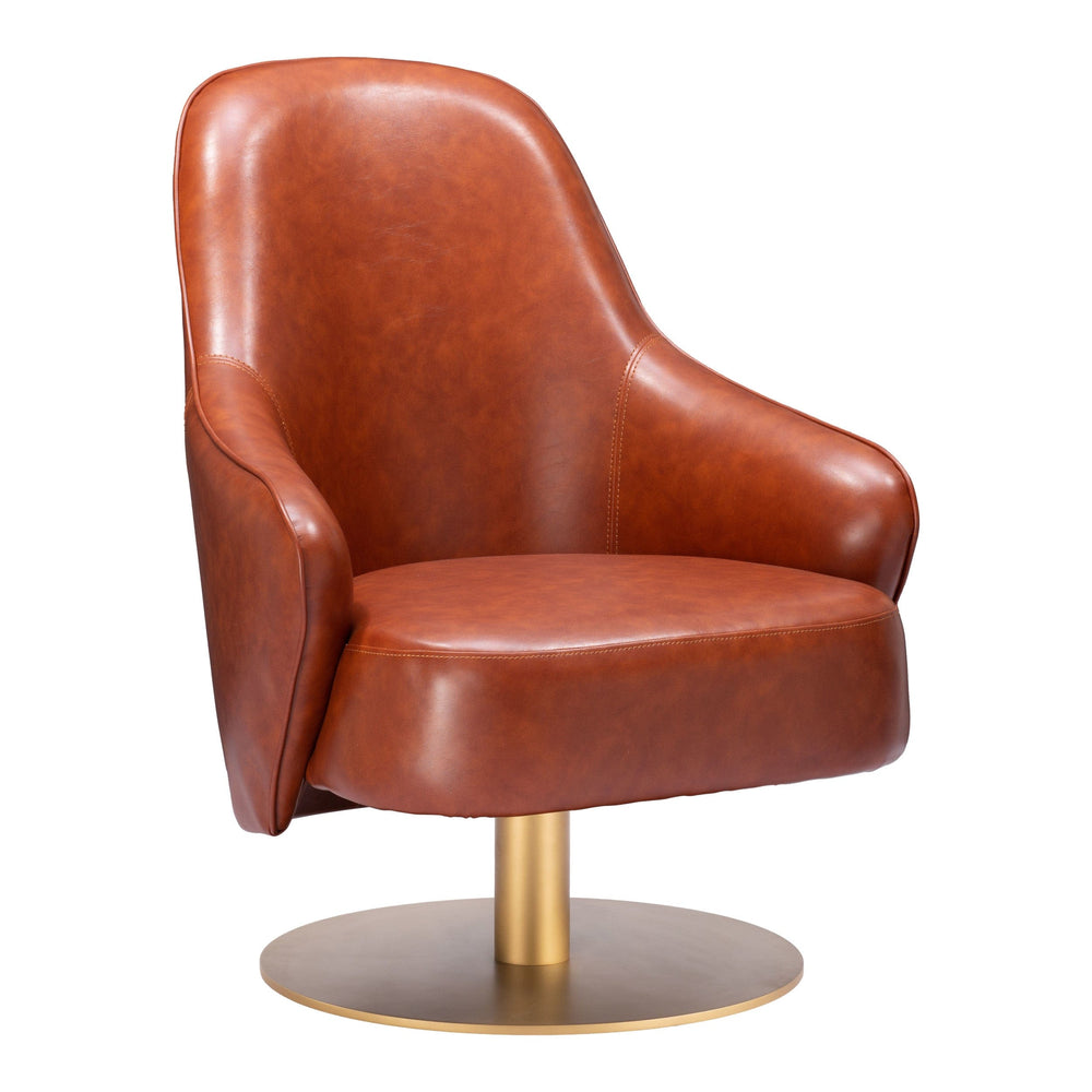 Withby Chair, Brown-Furniture - Chair-High Fashion Home