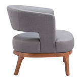 Penryn Chair, Slate Gray-Furniture - Chair-High Fashion Home