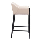 Andover Bar Stool, Beige-Furniture-High Fashion Home