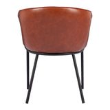Garston Dining Chair, Brown-Furniture - Dining-High Fashion Home
