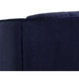 Garrison Swivel Lounge Chair, Abbington Navy