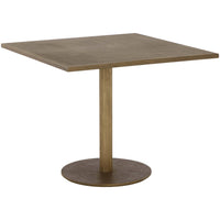 Corina Bistro Table, Antique Brass