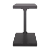 Bama Side Table, Black-Furniture - Accent Tables-High Fashion Home