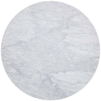 Paloma Round Dining Table, White Marble-Furniture - Dining-High Fashion Home